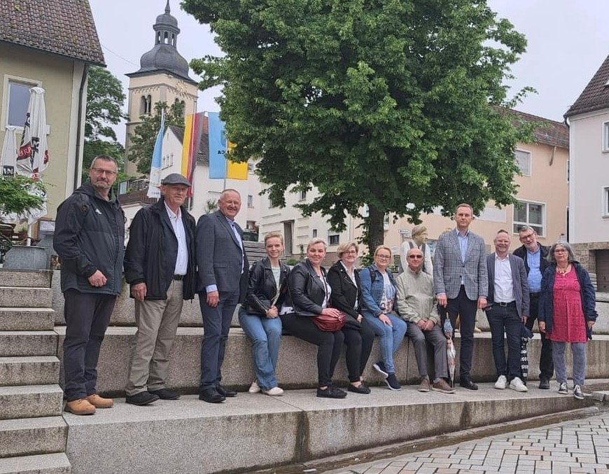 Besuchergruppe aus Obeschlesien zu Gast in Gerbrunn